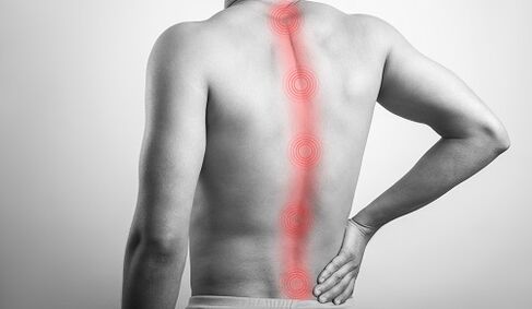 Različne poškodbe hrbta povzročajo bolečine v ledvenem delu