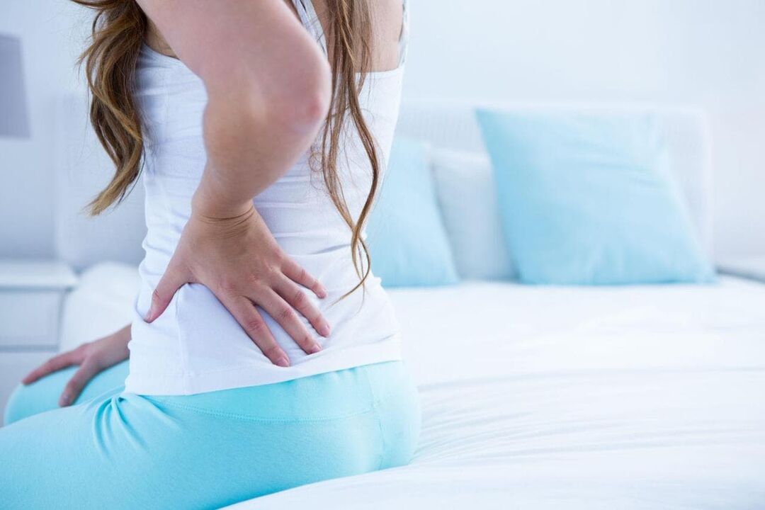 Bolečine v spodnjem delu hrbta